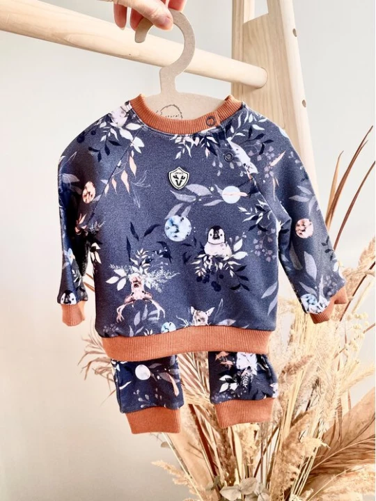 Obrázek produktu Jamiks Tepláková souprava Robin JZF242 Tmavomodrá Regular Fit
