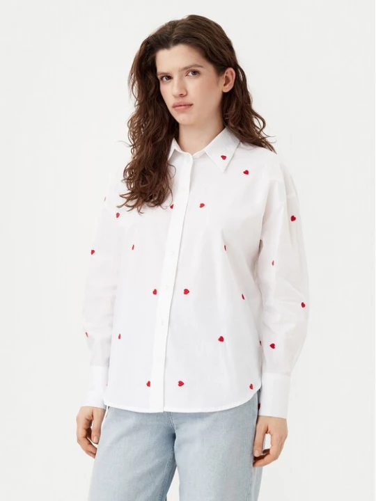 Obrázek produktu JDY Košile Nelly 15330490 Bílá Loose Fit