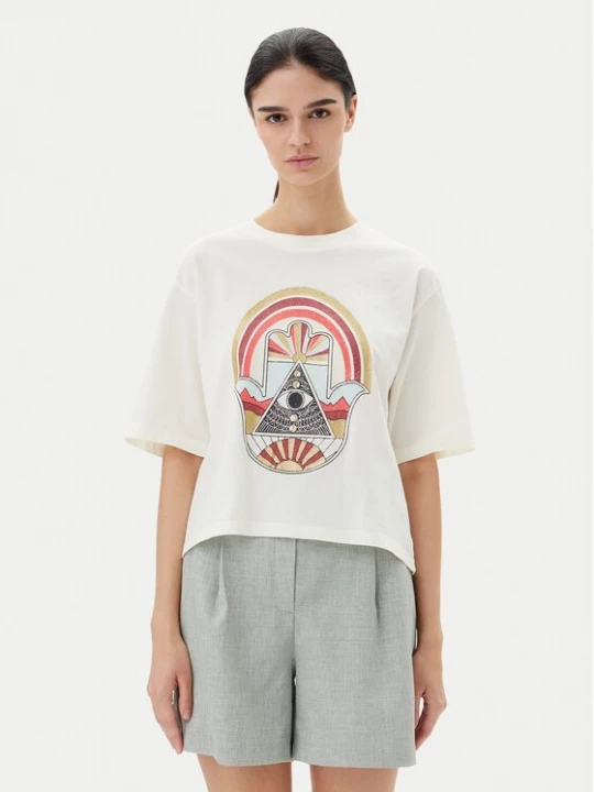 Obrázek produktu JDY T-Shirt Carla 15341561 Bílá Regular Fit
