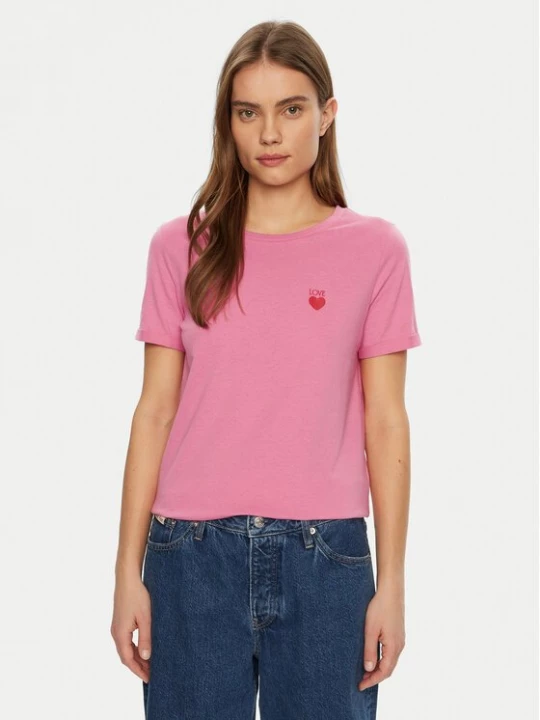 Obrázek produktu JDY T-Shirt Kitty 15318845 Růžová Regular Fit