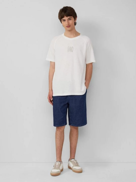 Obrázek produktu Jeanové bermudy / Comfort Fit / Mid Rise / tunýlek na stažení s.Oliver modrá