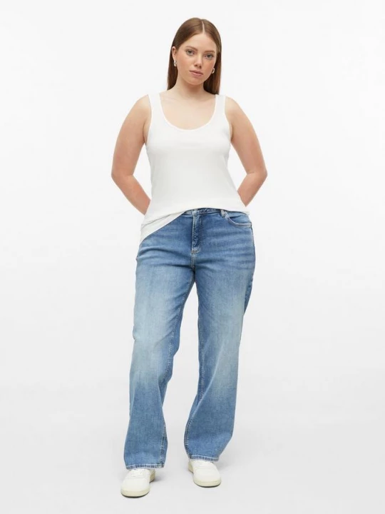 Obrázek produktu Jeans Straight / Mid Rise / Straight Leg QS modrá