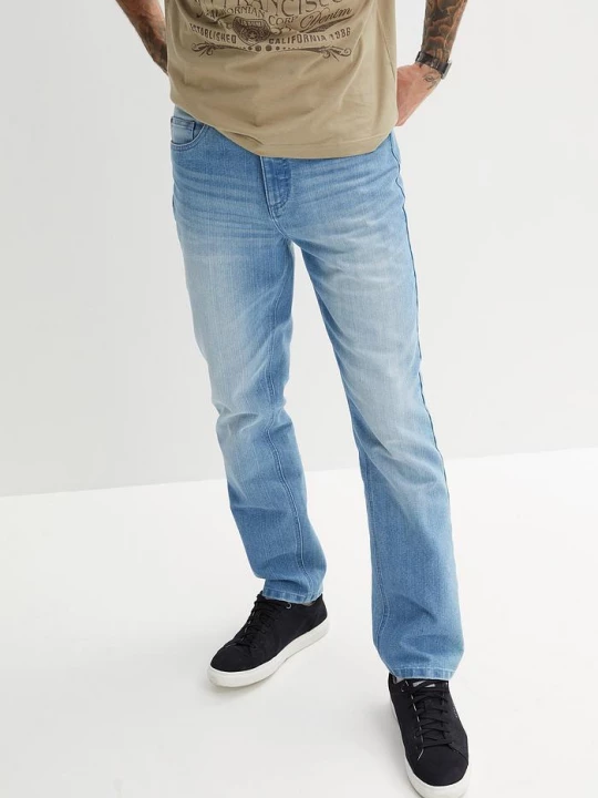 Obrázek produktu Jeansy classic fit, straight BonPrix niebieski