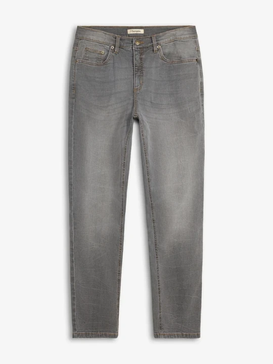 Obrázek produktu Jeansy classic fit, straight BonPrix szary