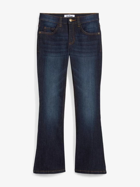 Obrázek produktu Jeansy flared, mid waist BonPrix niebieski