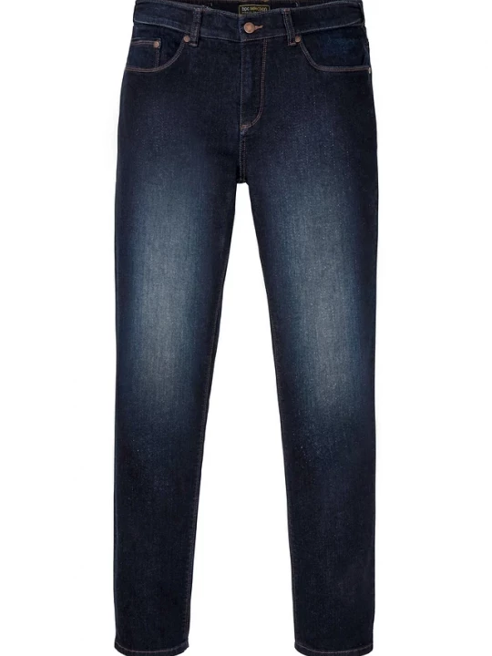Obrázek produktu Jeansy regular fit z wielokierunkową elastycznością, z wygodną talią, straight BonPrix niebieski
