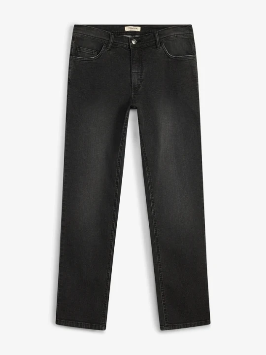 Obrázek produktu Jeansy ze stretchem regular fit w wygodnym fasonie, straight BonPrix czarny