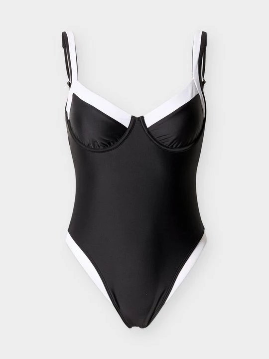 Obrázek produktu Jednodílné plavky Abercrombie & Fitch černá