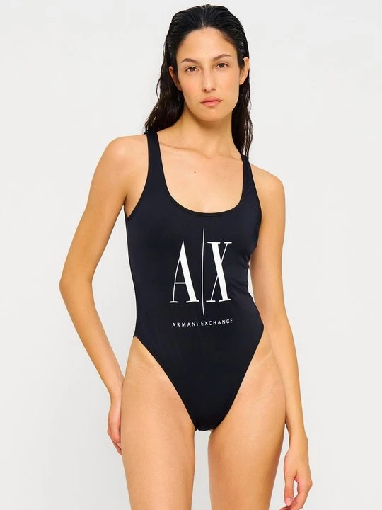 Obrázek produktu Jednodílné plavky Armani Exchange černá