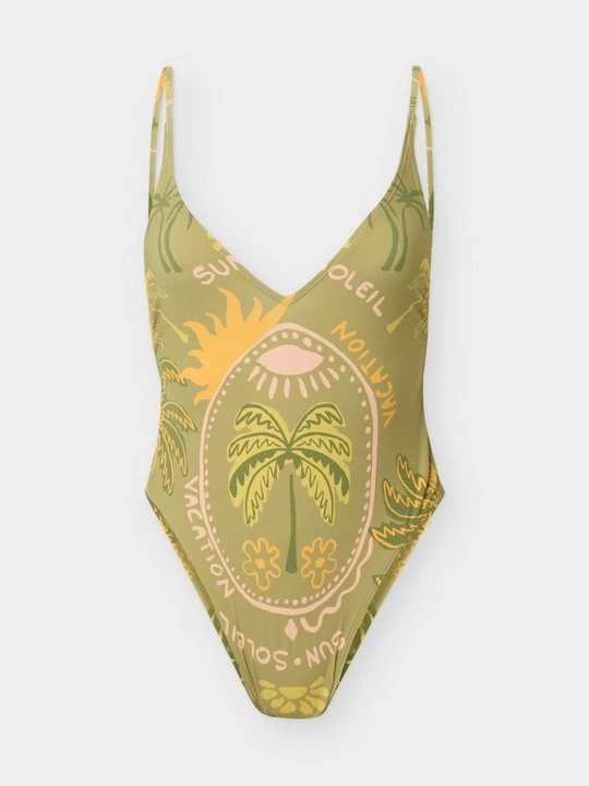 Obrázek produktu Jednodílné plavky Billabong khaki