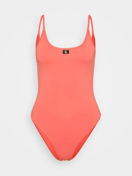 Obrázek produktu Jednodílné plavky Calvin Klein korálová