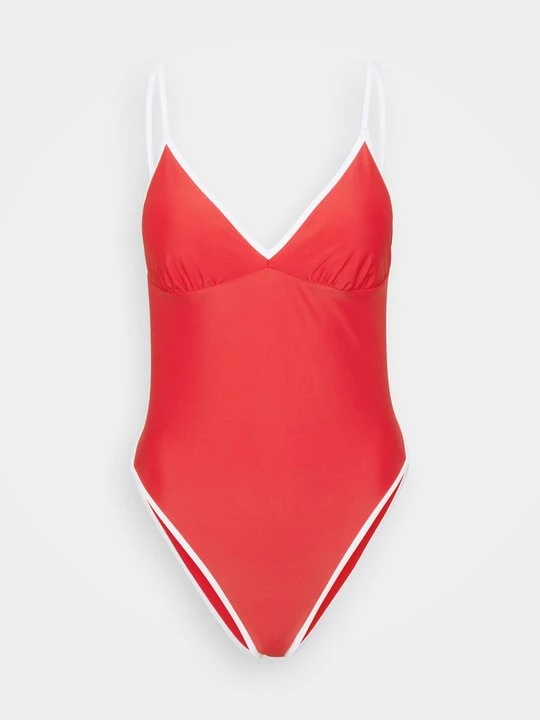 Obrázek produktu Jednodílné plavky Hollister Co. světle červená