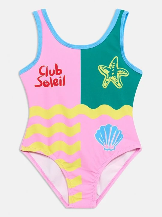 Obrázek produktu Jednodílné plavky Kids Around růžová