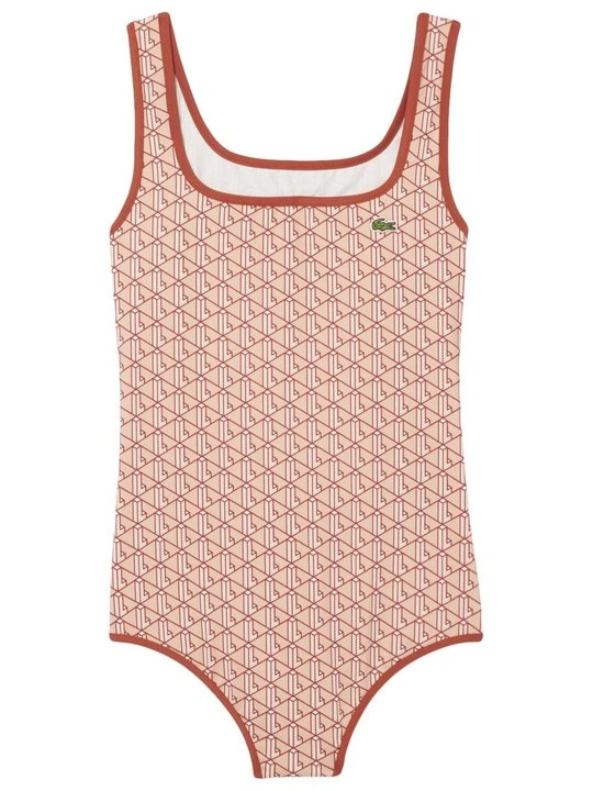 Obrázek produktu Jednodílné plavky Lacoste hnědá
