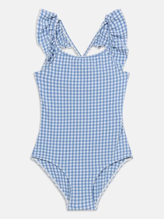 Obrázek produktu Jednodílné plavky Lindex světle modrá