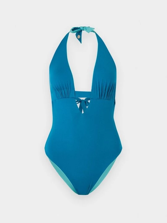 Obrázek produktu Jednodílné plavky Max Mara tyrkysová