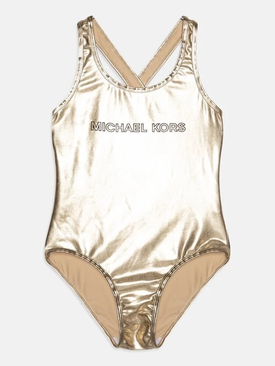 Obrázek produktu Jednodílné plavky Michael Kors zlatá barva