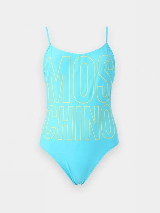 Obrázek produktu Jednodílné plavky MOSCHINO světle modrá