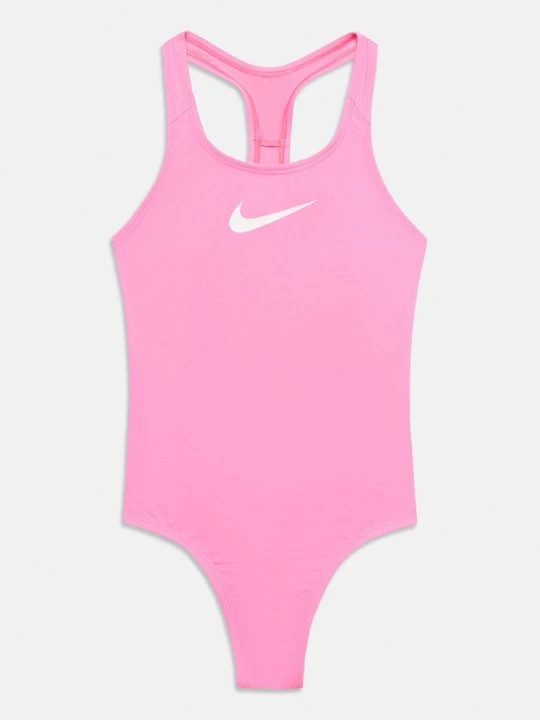 Obrázek produktu Jednodílné plavky Nike melírovaná světle růžová