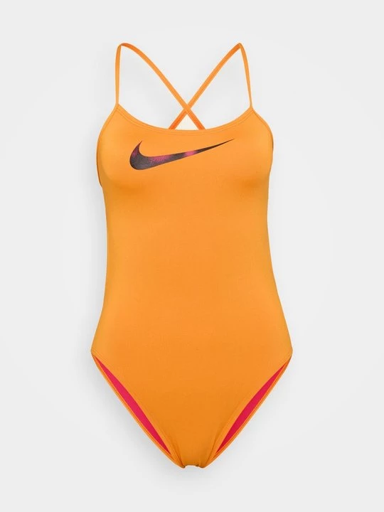Obrázek produktu Jednodílné plavky Nike oranžová