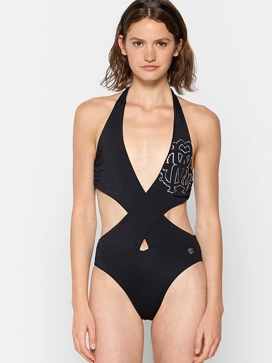 Obrázek produktu Jednodílné plavky Roberto Cavalli černá