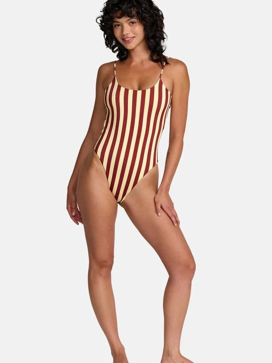 Obrázek produktu Jednodílné plavky RVCA žlutá