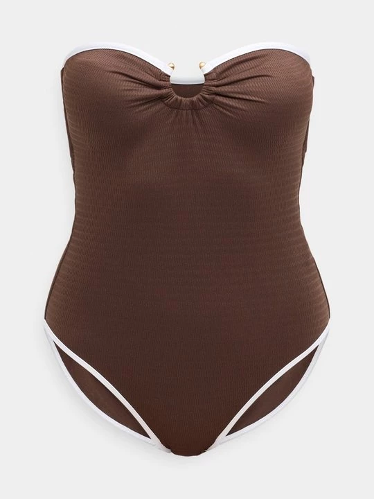 Obrázek produktu Jednodílné plavky Seafolly tmavě hnědá