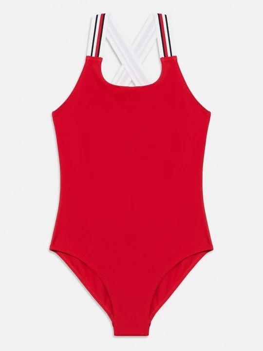 Obrázek produktu Jednodílné plavky Tommy Hilfiger červená