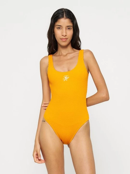 Obrázek produktu Jednodílné plavky Tommy Hilfiger oranžová