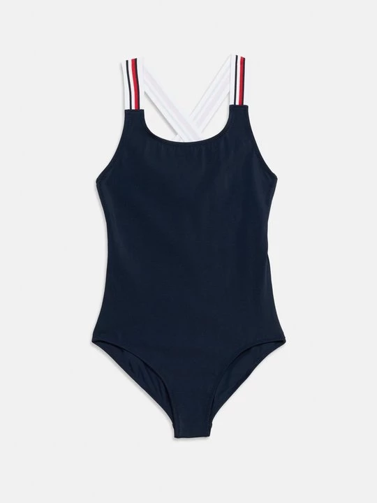 Obrázek produktu Jednodílné plavky Tommy Hilfiger tmavě modrá