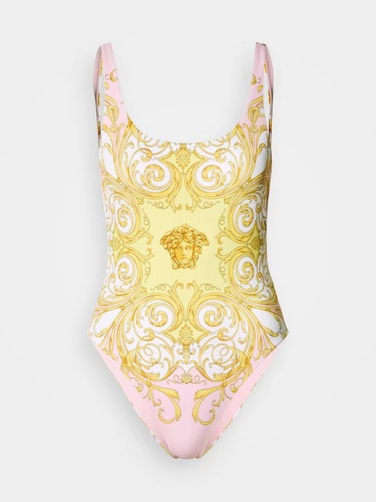 Obrázek produktu Jednodílné plavky Versace světle žlutá