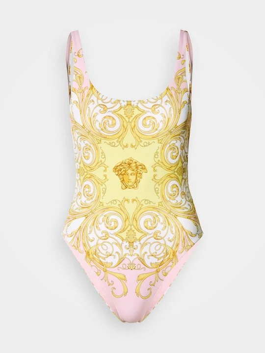 Obrázek produktu Jednodílné plavky Versace světle žlutá