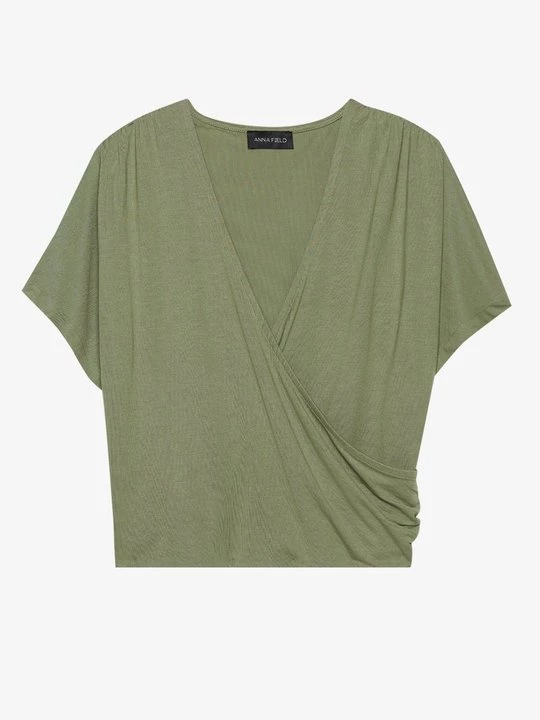 Obrázek produktu Jednoduché tričko Anna Field By Zalando olivová