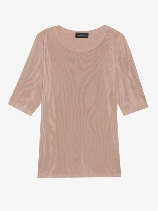Obrázek produktu Jednoduché tričko Anna Field By Zalando světle hnědá