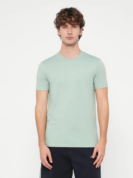 Obrázek produktu Jednoduché tričko Armani Exchange světle zelená