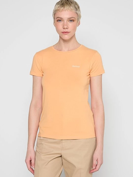 Obrázek produktu Jednoduché tričko Barbour oranžová