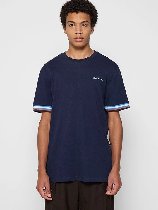 Obrázek produktu Jednoduché tričko Ben Sherman tmavě modrá