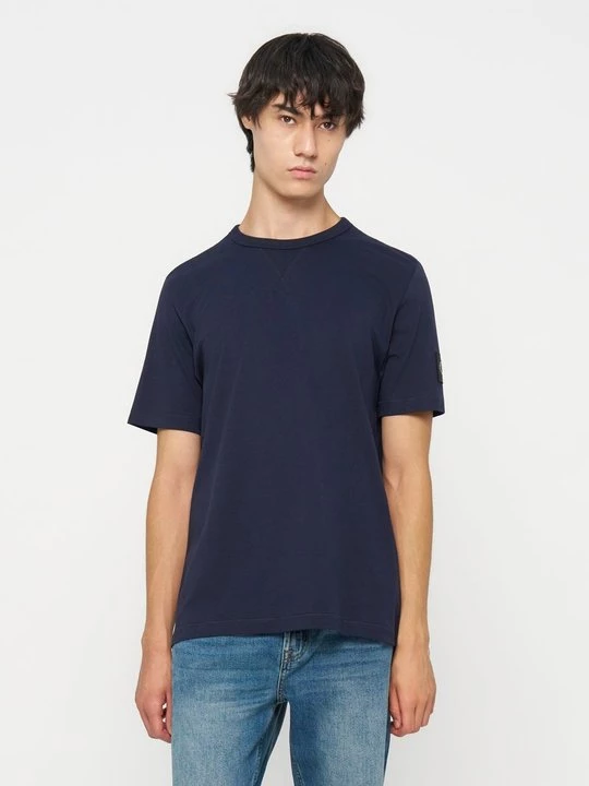 Obrázek produktu Jednoduché tričko Calvin Klein Jeans skvrnitě královská modrá
