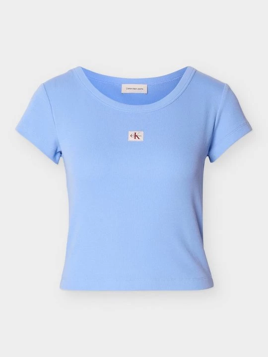 Obrázek produktu Jednoduché tričko Calvin Klein Jeans světle modrá