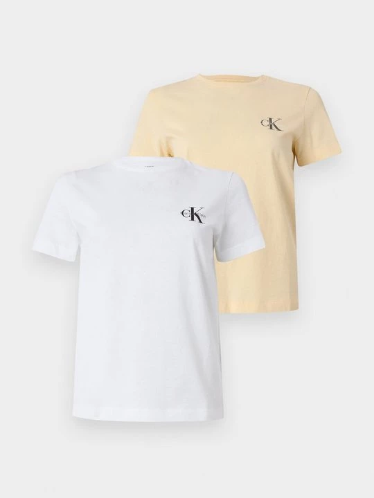 Obrázek produktu Jednoduché tričko Calvin Klein Jeans světle žlutá
