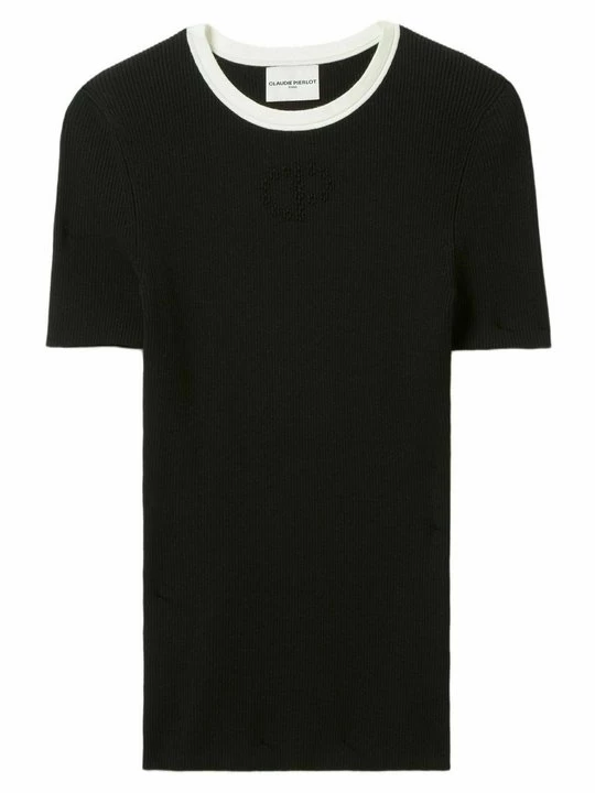 Obrázek produktu Jednoduché tričko CLAUDIE PIERLOT černá