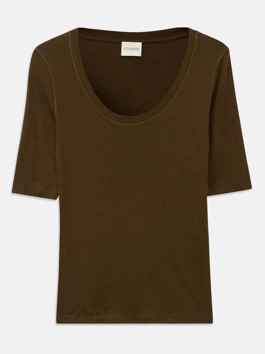 Obrázek produktu Jednoduché tričko Closed khaki
