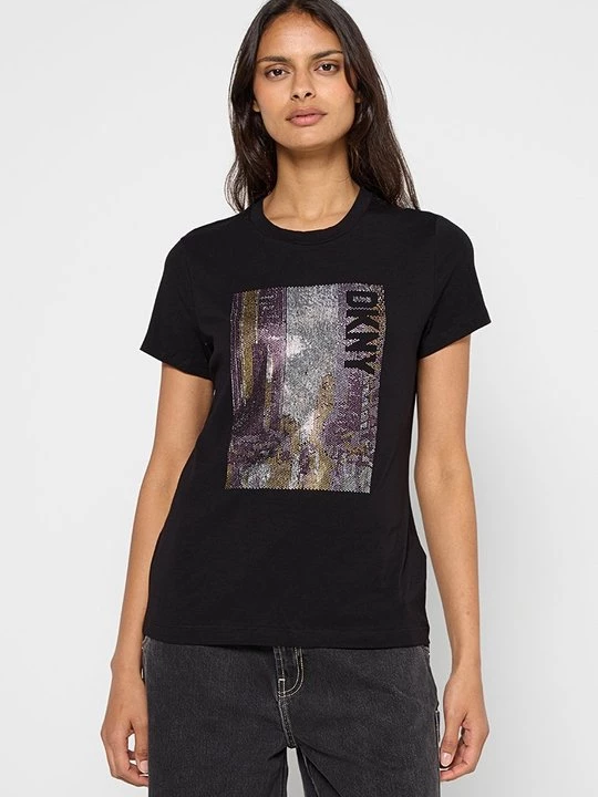 Obrázek produktu Jednoduché tričko DKNY černá