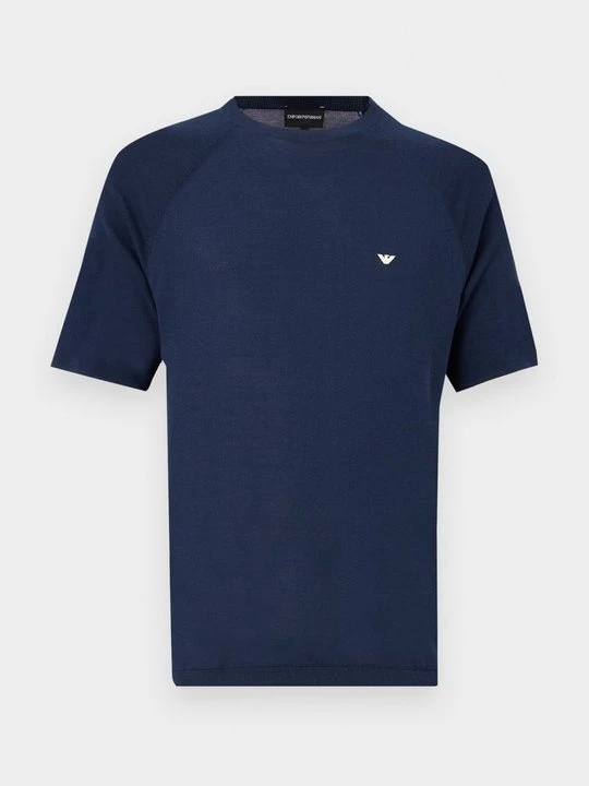 Obrázek produktu Jednoduché tričko Emporio Armani tmavě modrá
