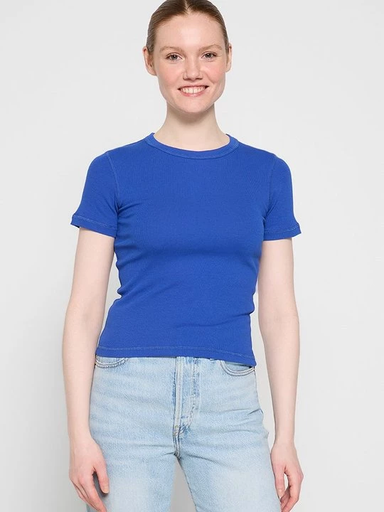 Obrázek produktu Jednoduché tričko Envii modročerný denim