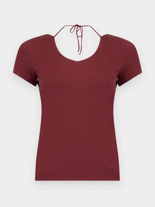 Obrázek produktu Jednoduché tričko Guess bordeaux