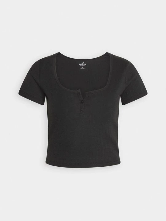 Obrázek produktu Jednoduché tričko Hollister Co. černá