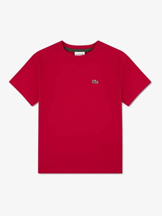 Obrázek produktu Jednoduché tričko Lacoste červená