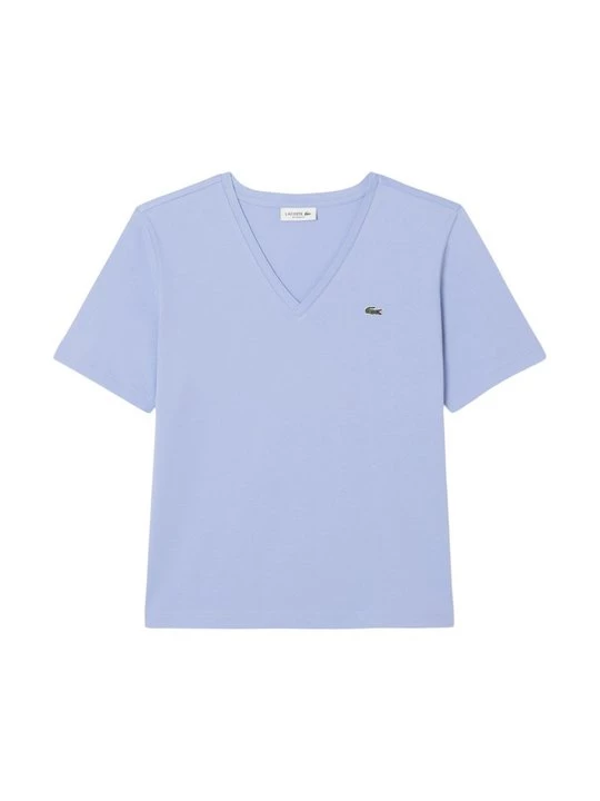 Obrázek produktu Jednoduché tričko Lacoste fialová