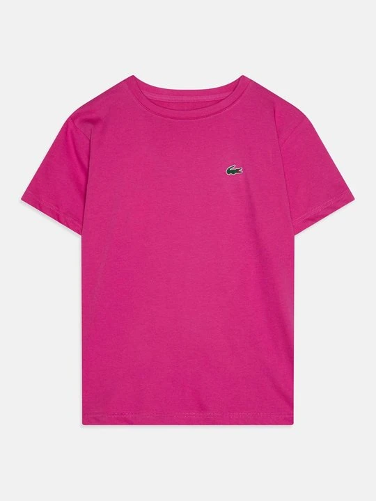 Obrázek produktu Jednoduché tričko Lacoste melírovaná růžová